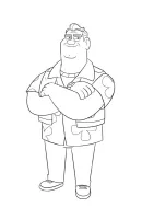 Ben 10 kleurplaat 16